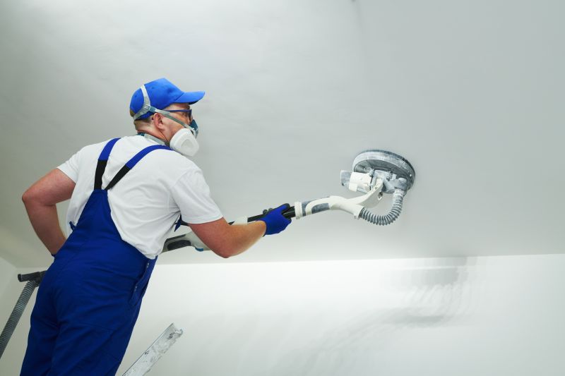 Covers stains, cracks, and other flaws, making your ceiling look new again
